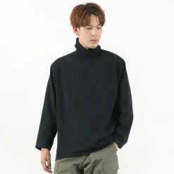GOODWEAR T-Shirts^/ Long Sleeve Turtle Neck Pocket Tee