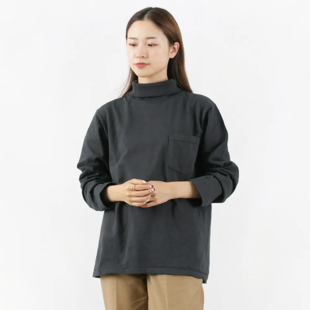 GOODWEAR T-Shirts^/ Long Sleeve Turtle Neck Pocket Tee