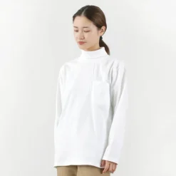 GOODWEAR T-Shirts^/ Long Sleeve Turtle Neck Pocket Tee