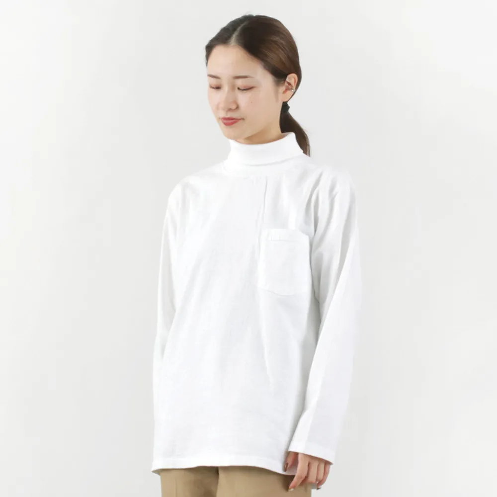 GOODWEAR T-Shirts^/ Long Sleeve Turtle Neck Pocket Tee