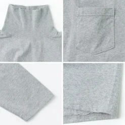 GOODWEAR T-Shirts^/ Long Sleeve Turtle Neck Pocket Tee
