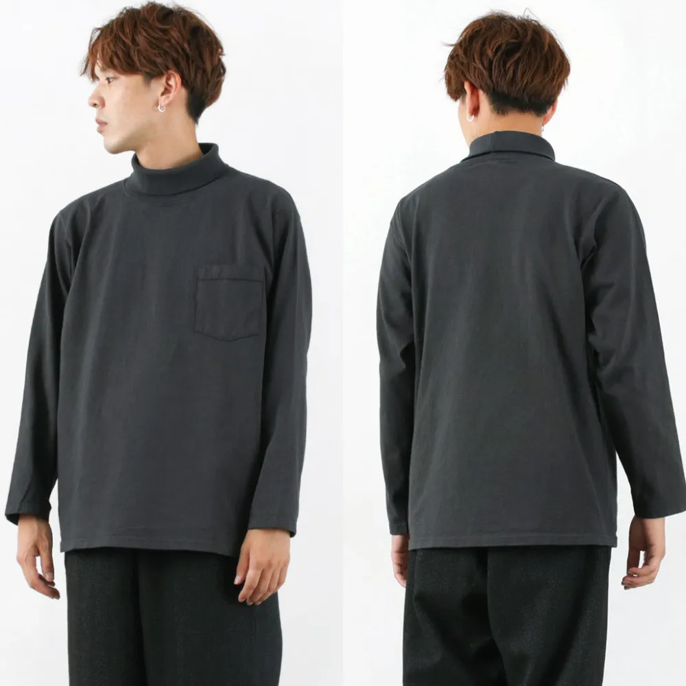 GOODWEAR T-Shirts^/ Long Sleeve Turtle Neck Pocket Tee
