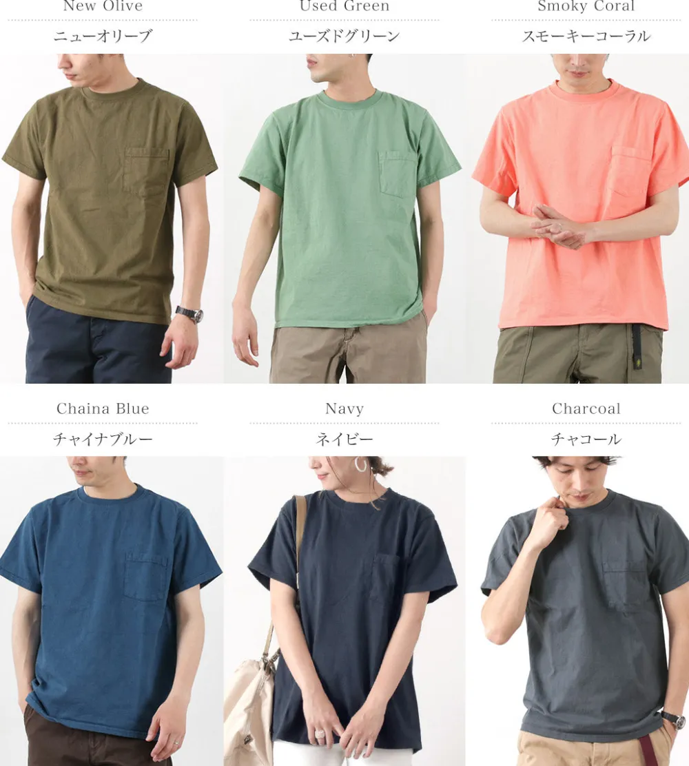 GOODWEAR T-Shirts^/ Pocket T-shirt Short Sleeve