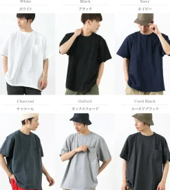 GOODWEAR T-Shirts^/ Short Sleeve Pocket Big T-Shirt