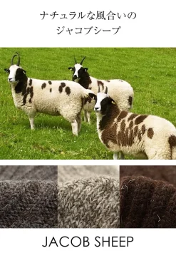 GRANGE CRAFT Socks^/ Jacob Sheep Wool Socks