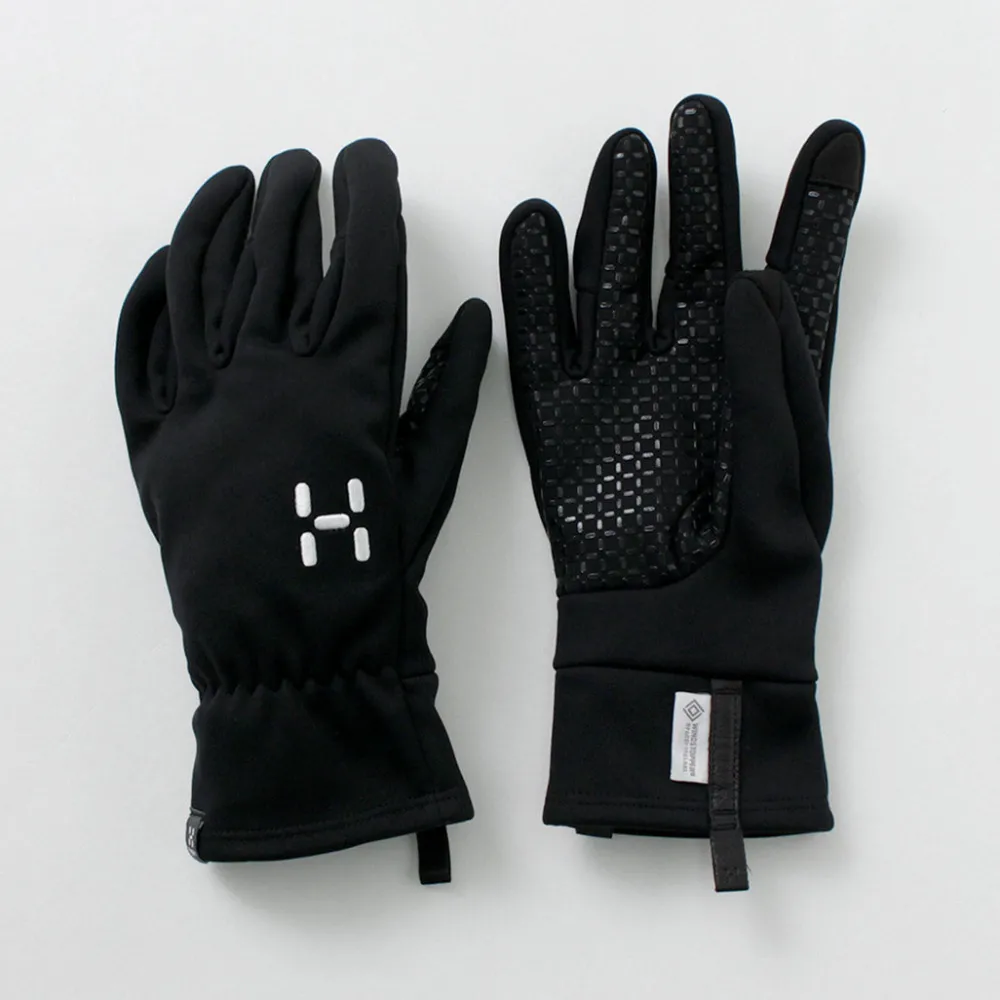 HAGLOFS Gloves^/ Bow Windstopper Gloves black
