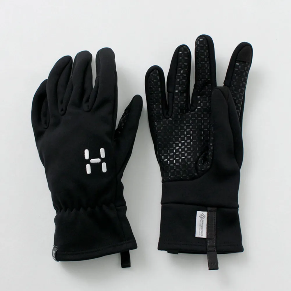 HAGLOFS Gloves^/ Bow Windstopper Gloves black