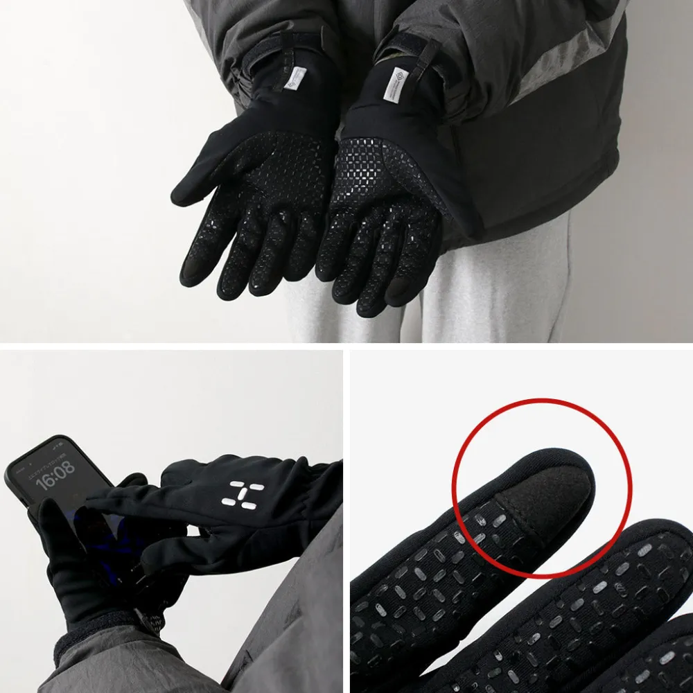 HAGLOFS Gloves^/ Bow Windstopper Gloves black