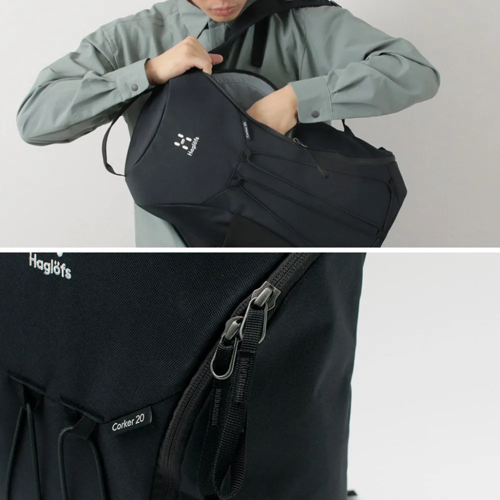 HAGLOFS Backpacks^/ Corker 20 backpack black