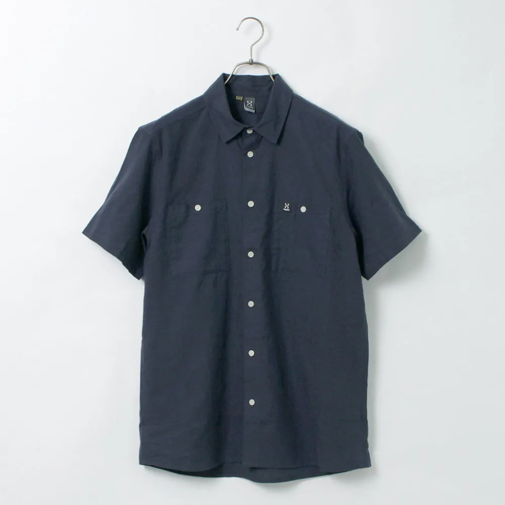 HAGLOFS Shirts^/ Curious Hemp Short Sleeve Shirt