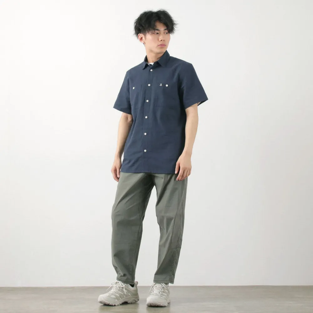 HAGLOFS Shirts^/ Curious Hemp Short Sleeve Shirt