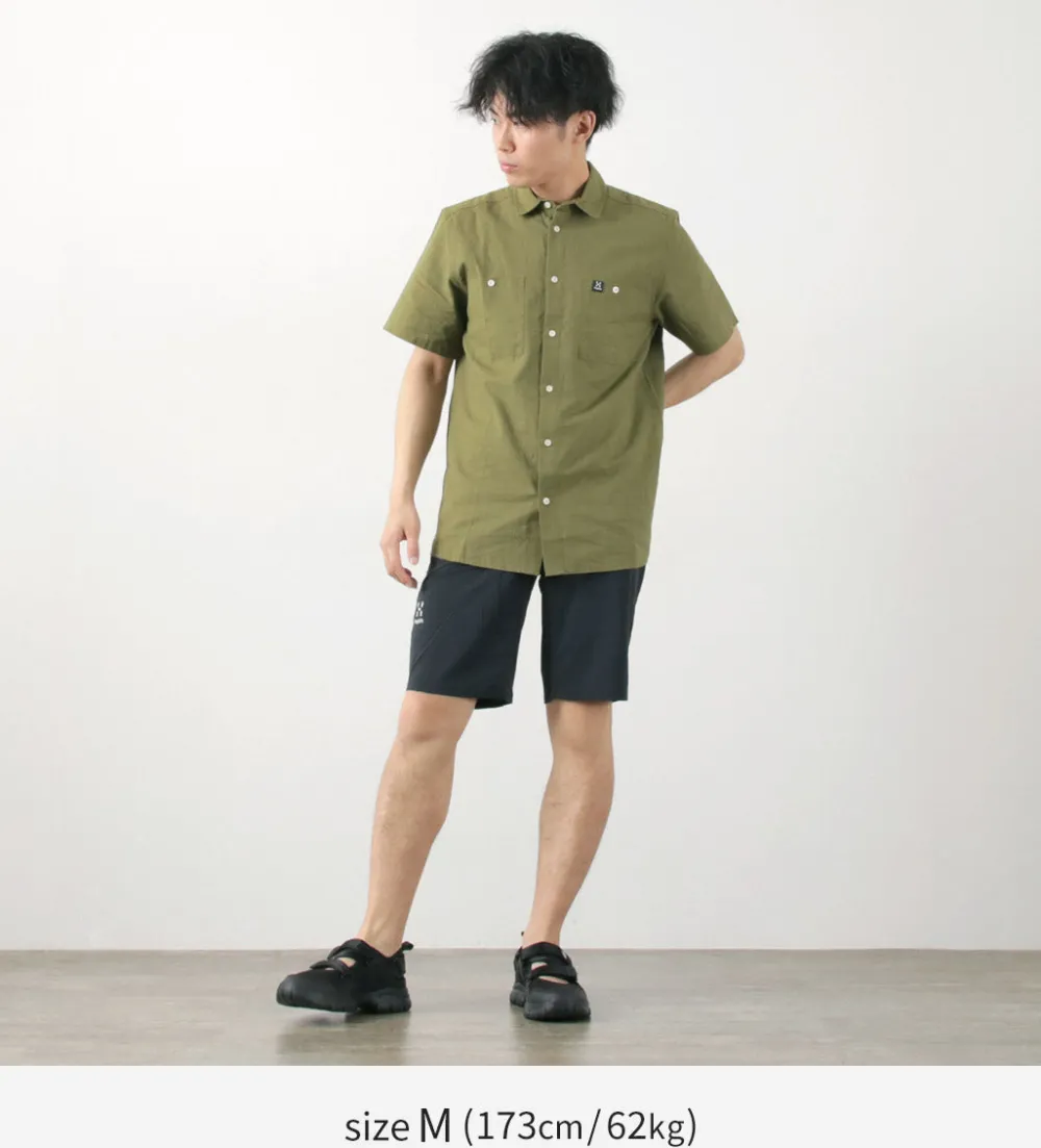HAGLOFS Shirts^/ Curious Hemp Short Sleeve Shirt
