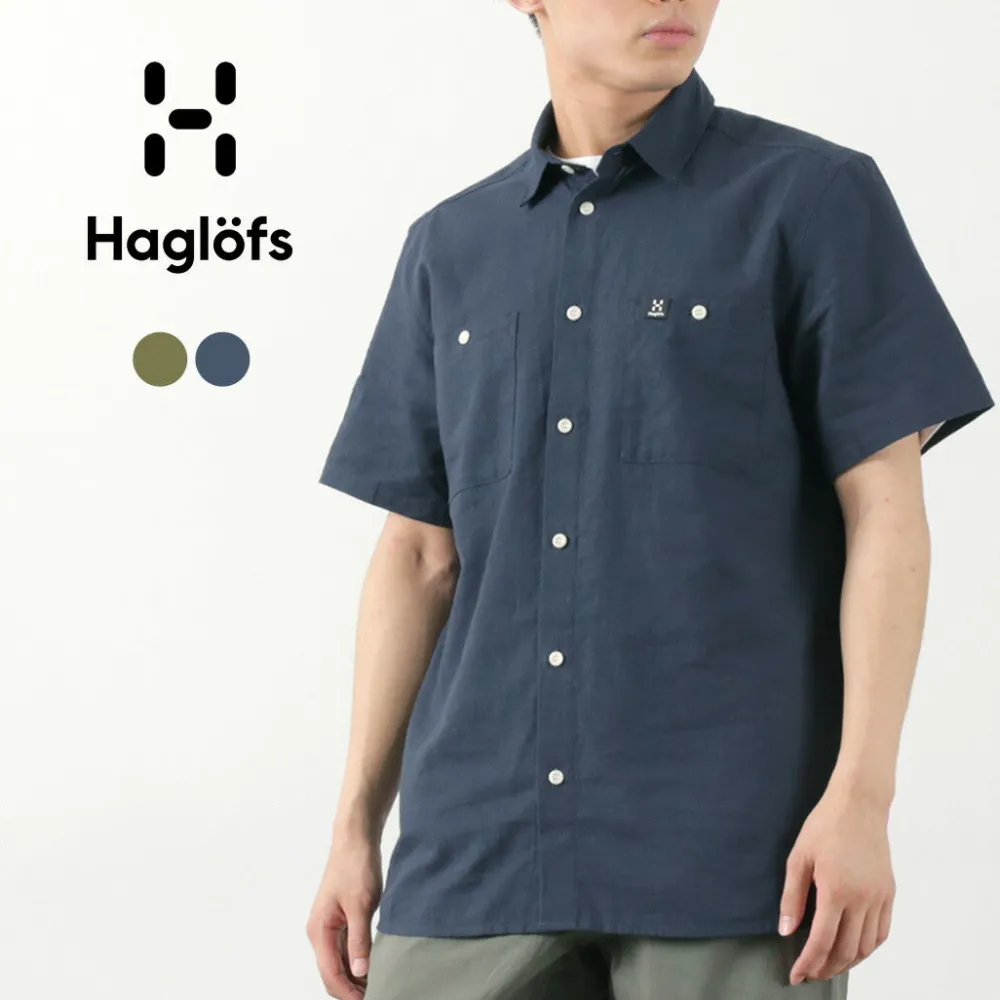 HAGLOFS Shirts^/ Curious Hemp Short Sleeve Shirt