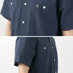 HAGLOFS Shirts^/ Curious Hemp Short Sleeve Shirt