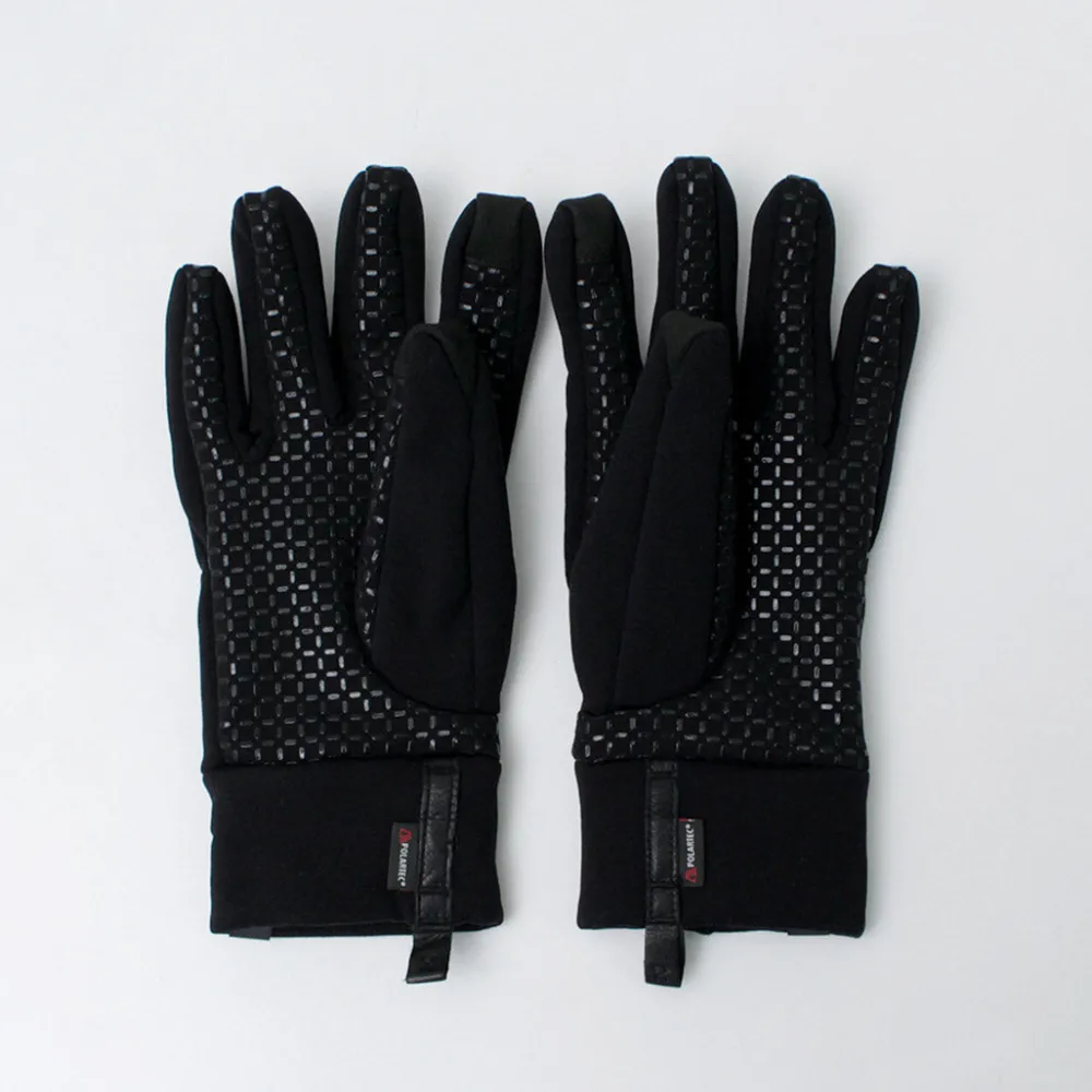 HAGLOFS Gloves^/ Power Stretch Grip Gloves black