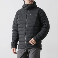 HAGLOFS Down Wear^/ Spitz Down Hood Jacket black