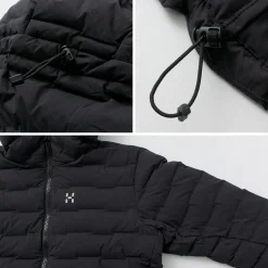 HAGLOFS Down Wear^/ Spitz Down Hood Jacket black