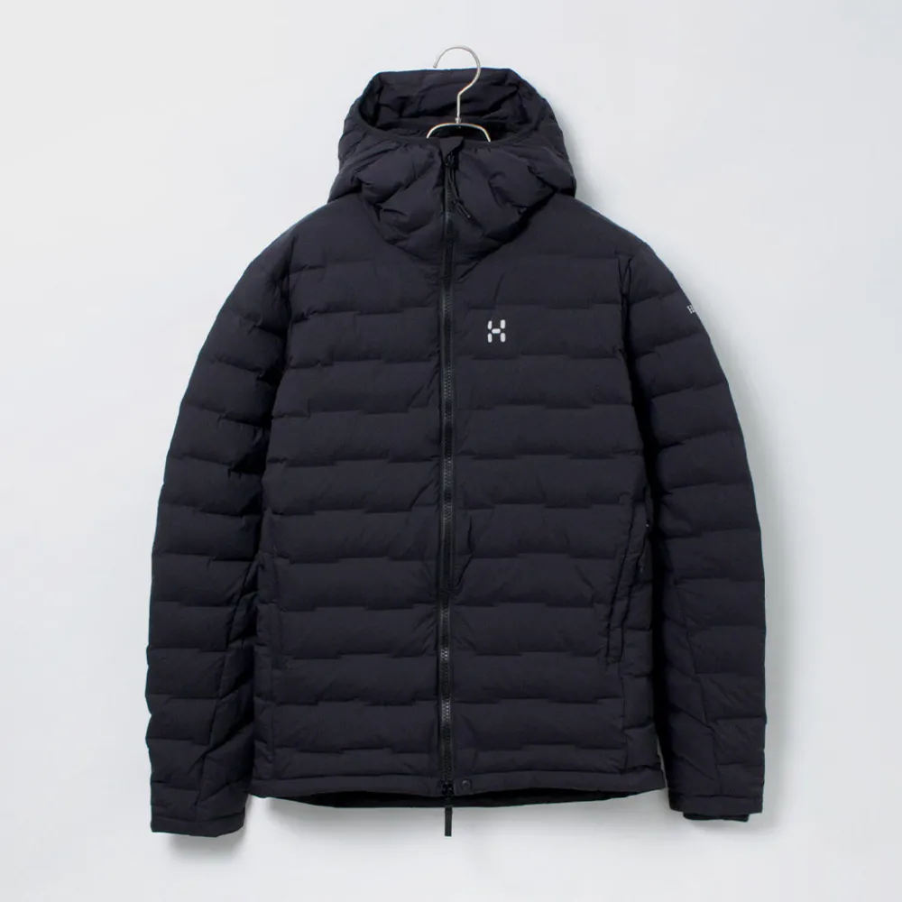 HAGLOFS Down Wear^/ Spitz Down Hood Jacket black