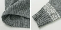 HARLEY OF SCOTLAND Knits^/ Fair Isle Crew Neck Sweater