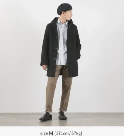HARRISS Coats^/ Long Hoodie