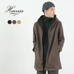 HARRISS Coats^/ Long Hoodie