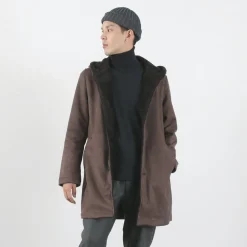 HARRISS Coats^/ Long Hoodie
