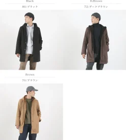 HARRISS Coats^/ Long Hoodie