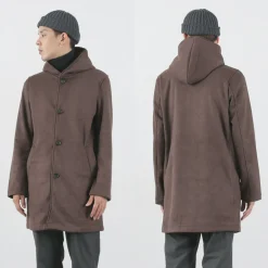 HARRISS Coats^/ Long Hoodie