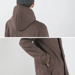 HARRISS Coats^/ Long Hoodie