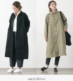 HARVESTY Coats^/ Chino Cloth Overcoat