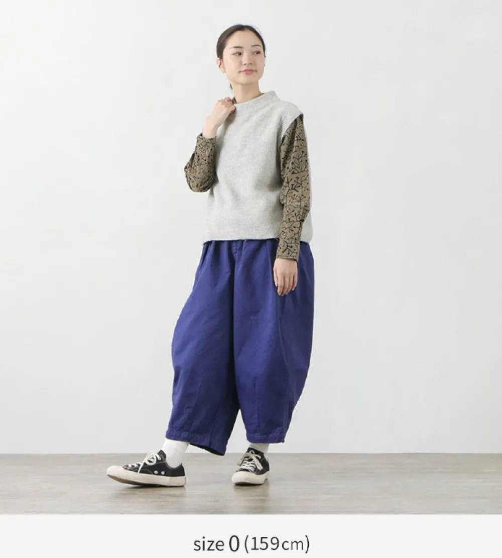HARVESTY Trousers^/ Cotton Chino Circus Pants