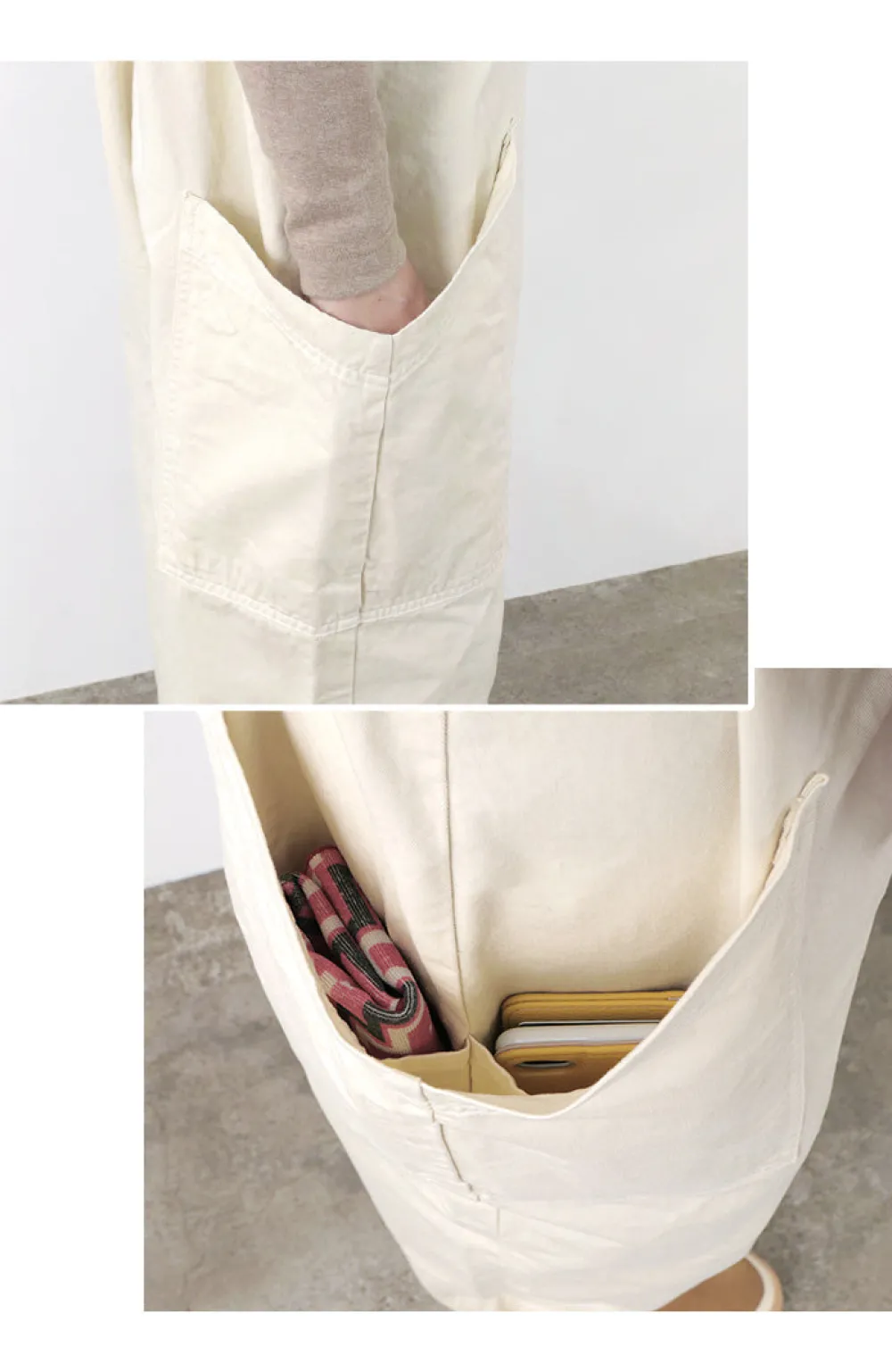 HARVESTY Trousers^/ Overalls / Chino Cross Dye