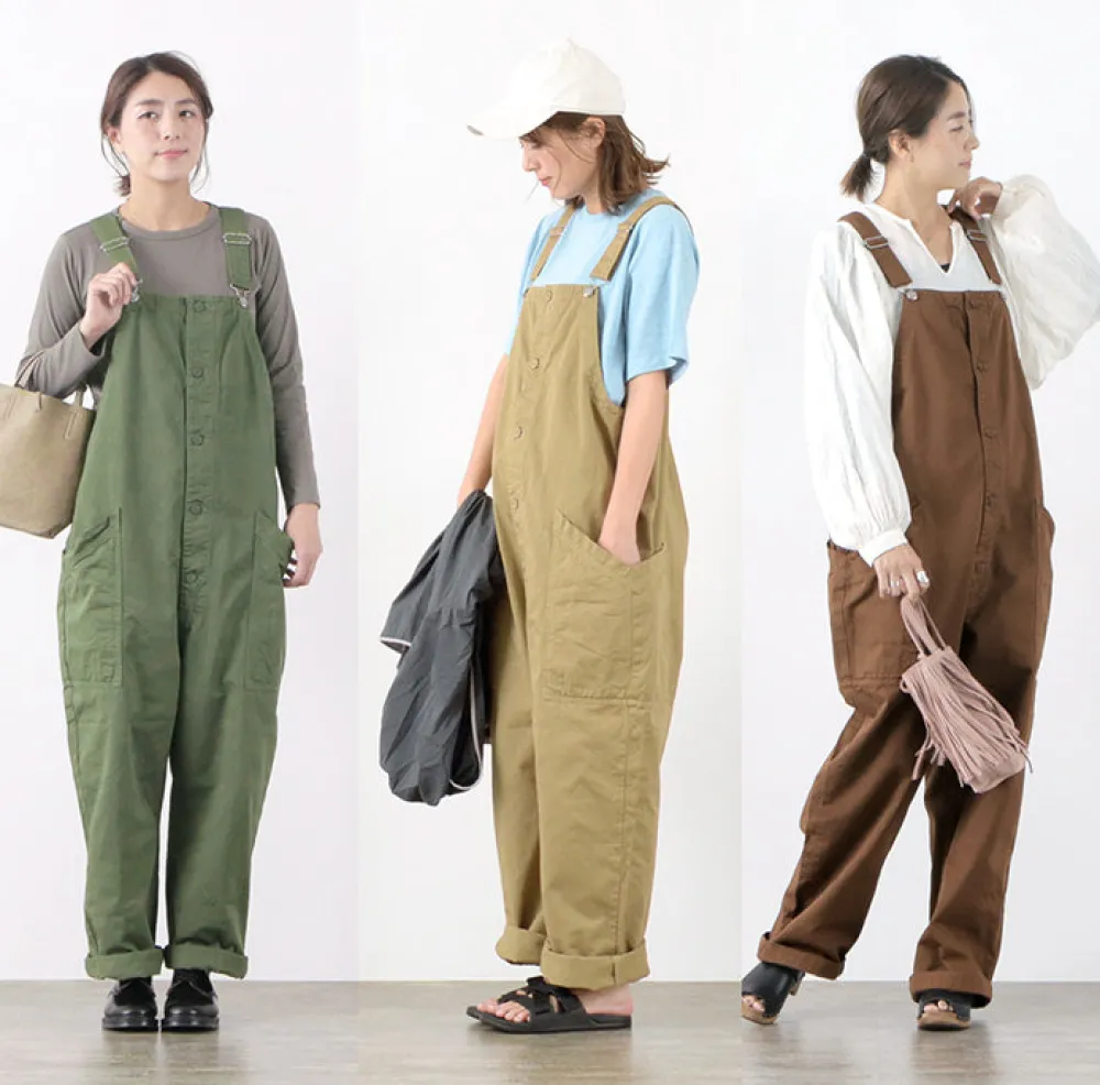HARVESTY Trousers^/ Overalls / Chino Cross Dye