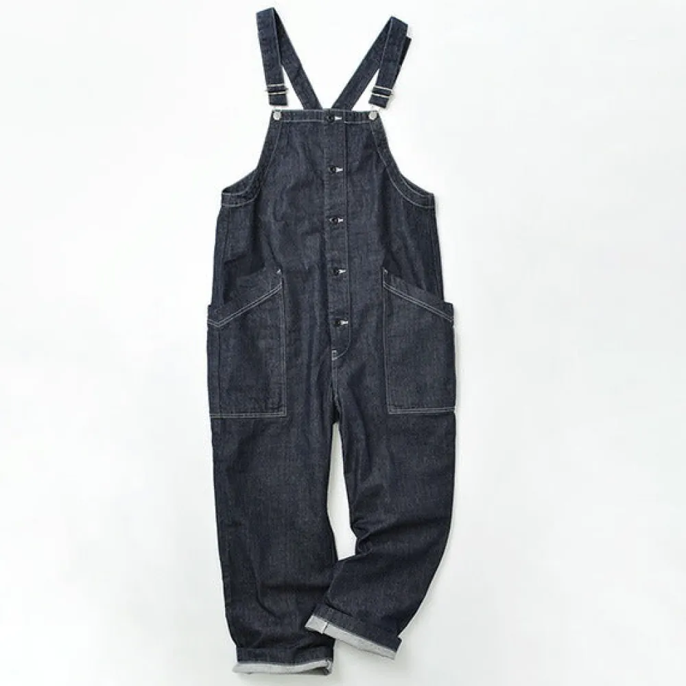 HARVESTY Trousers^/ Overalls / 10oz Non-Faded Denim one-wash