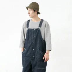 HARVESTY Trousers^/ Overalls / 10oz Non-Faded Denim one-wash