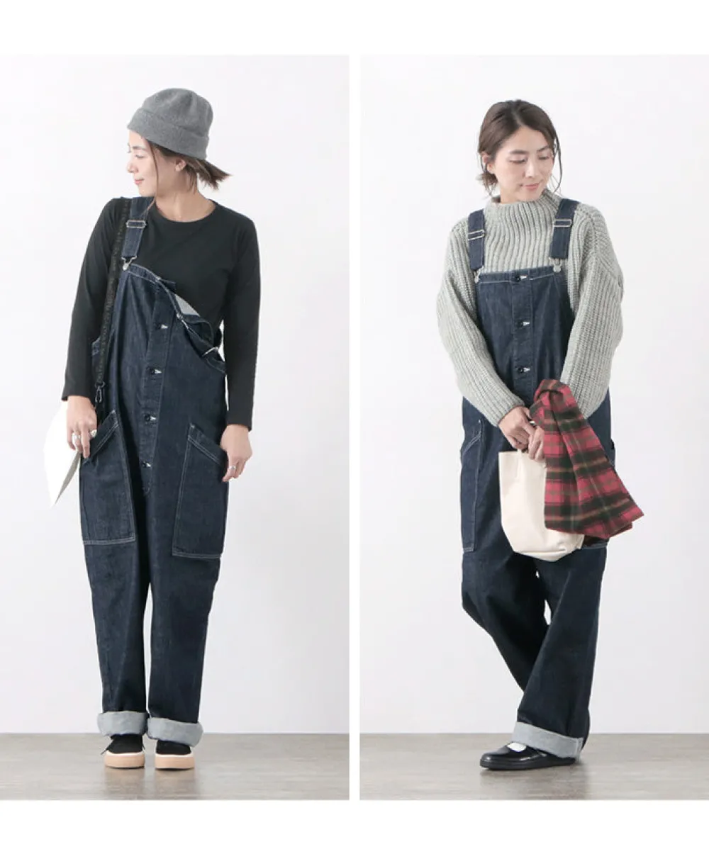 HARVESTY Trousers^/ Overalls / 10oz Non-Faded Denim one-wash