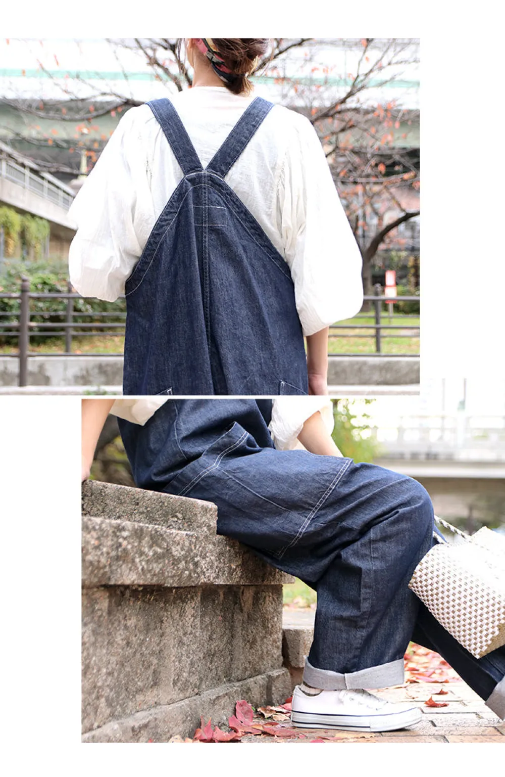 HARVESTY Trousers^/ Overalls / 10oz Non-Faded Denim one-wash