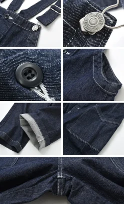 HARVESTY Trousers^/ Overalls / 10oz Non-Faded Denim one-wash