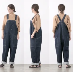 HARVESTY Trousers^/ Overalls / 10oz Non-Faded Denim one-wash