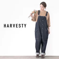 HARVESTY Trousers^/ Overalls / 10oz Non-Faded Denim one-wash