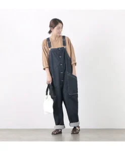 HARVESTY Trousers^/ Overalls / 10oz Non-Faded Denim one-wash