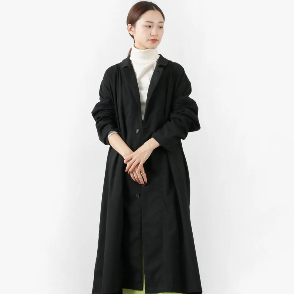 HARVESTY Coats^/ Overcoat Long coat