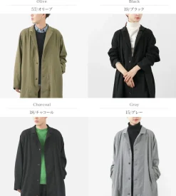 HARVESTY Coats^/ Overcoat Long coat