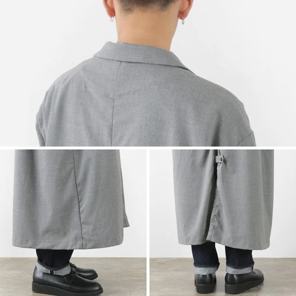 HARVESTY Coats^/ Overcoat Long coat