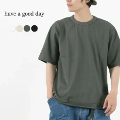 HAVE A GOOD DAY T-Shirts^/ Loose short sleeve T-shirt