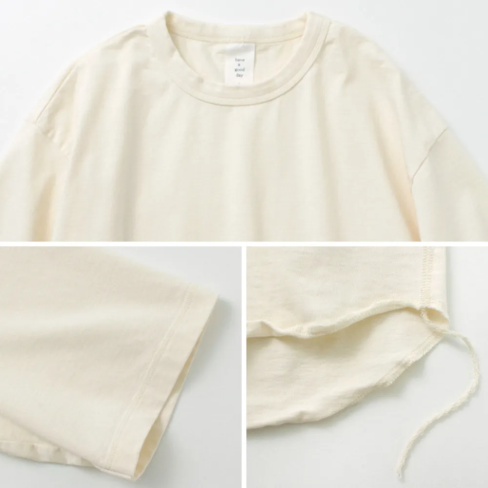 HAVE A GOOD DAY T-Shirts^/ Loose short sleeve T-shirt