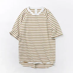HAVE A GOOD DAY T-Shirts^/ Stripe Loose Short Sleeve T-Shirt