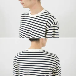 HAVE A GOOD DAY T-Shirts^/ Striped Loose Long Sleeve T-Shirt