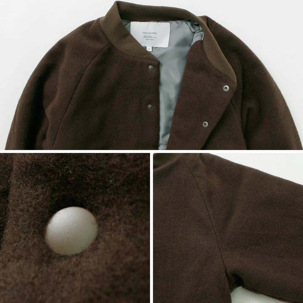 HAVE A GOOD DAY Jackets^/ Wool Padding Jacket