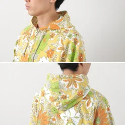 HAVE A GRATEFUL DAY Jackets^/ Beach Hoodie orange